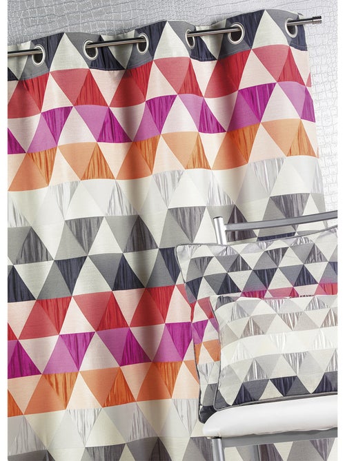 Cortina jacquard triangular - Kiabi