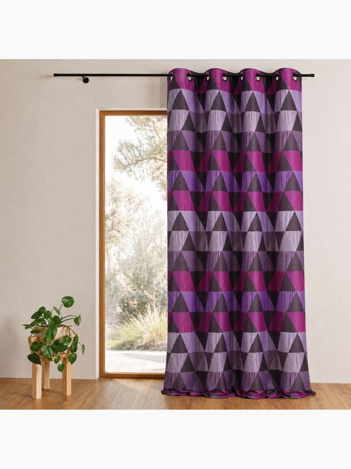Cortina jacquard triangular - Kiabi