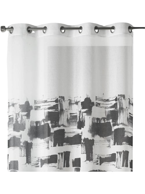 Cortina leve com estampado gráfico - Kiabi