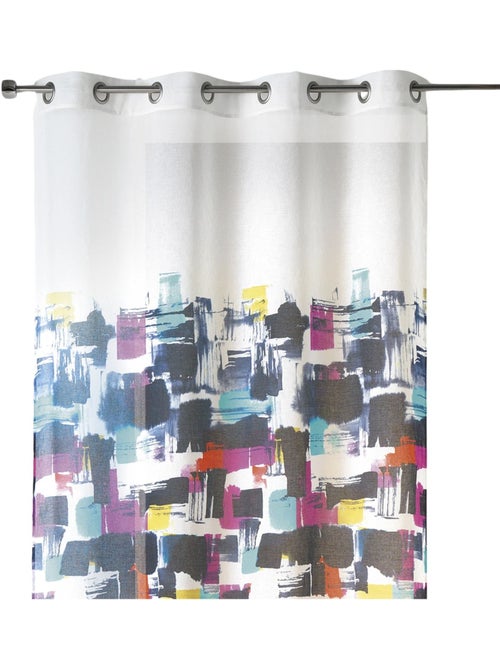 Cortina leve com estampado gráfico - Kiabi