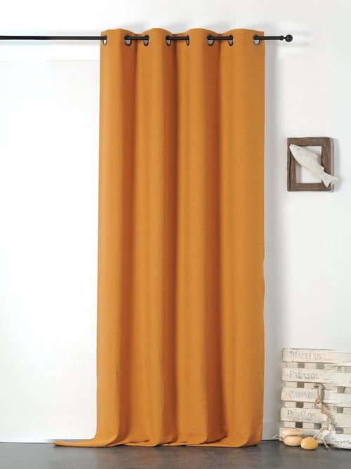 Cortina libeccio 100% linho - Kiabi