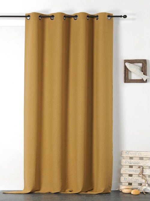 Cortina libeccio 100% linho - Kiabi