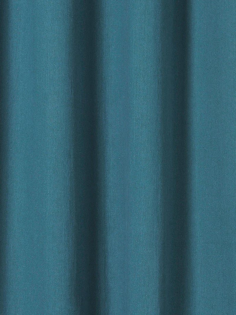 Cortina libeccio 100% linho Azul - Kiabi