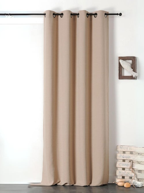 Cortina libeccio 100% linho - Kiabi