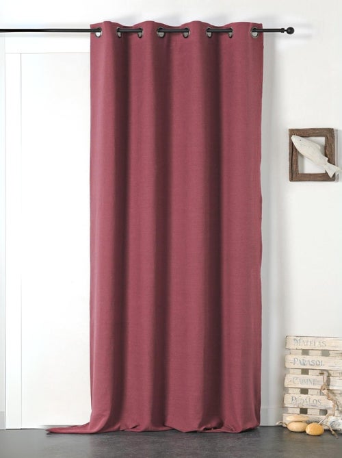Cortina libeccio 100% linho - Kiabi