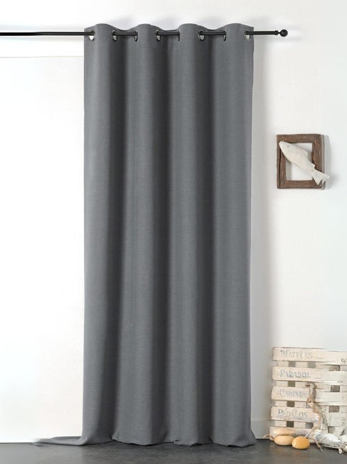 Cortina libeccio 100% linho - Kiabi
