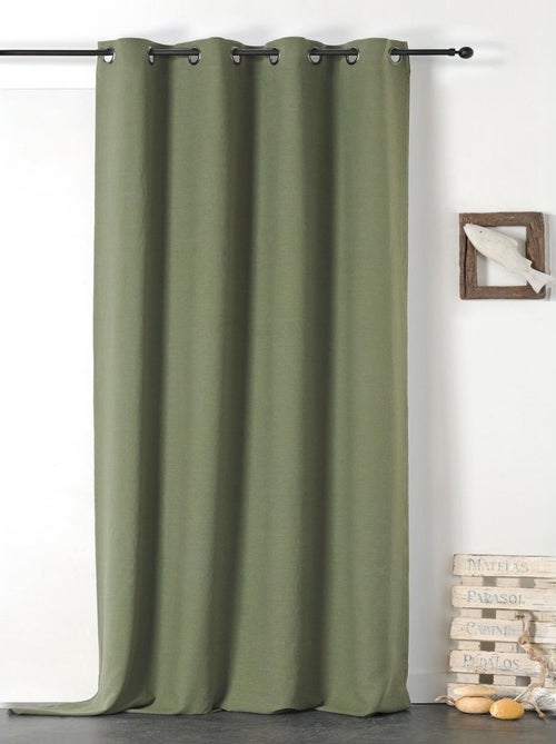 Cortina libeccio 100% linho - Kiabi