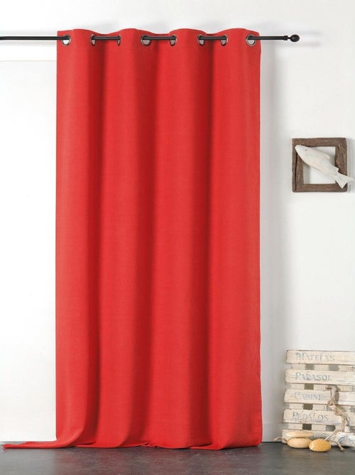 Cortina libeccio 100% linho - Kiabi