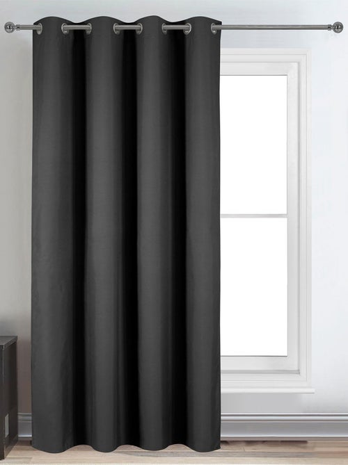 Cortina lisa térmica e blackout - Kiabi
