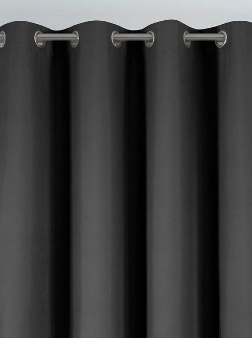 Cortina lisa térmica e blackout - Kiabi