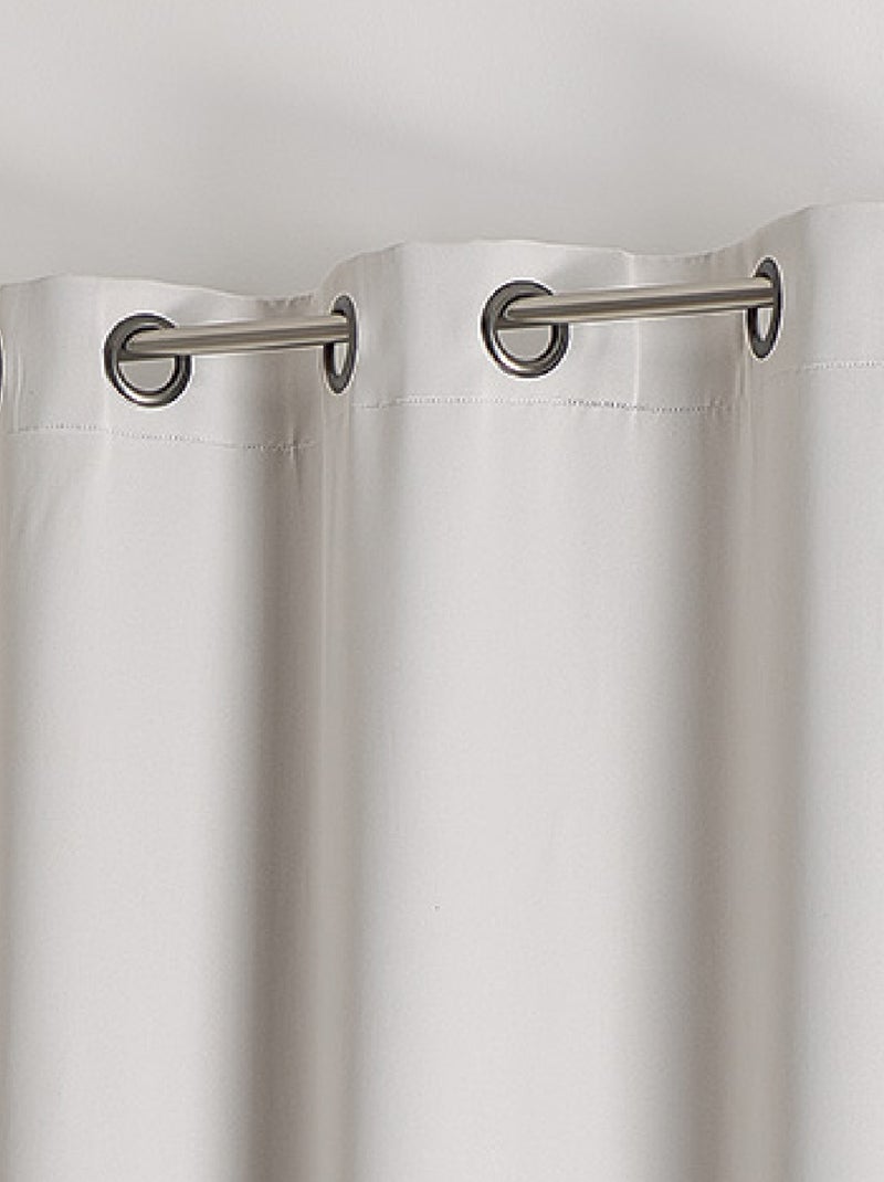 Cortina opaca retardante de fogo m1 Branco sujo - Kiabi