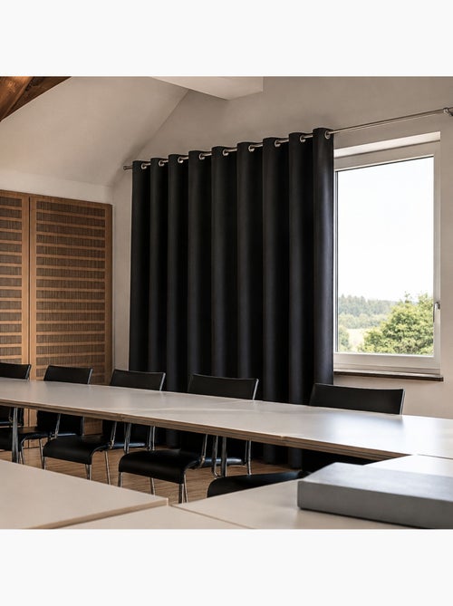 Cortina opaca retardante de fogo m1 - Kiabi Cortina opaca retardante de fogo m1 - Kiabi