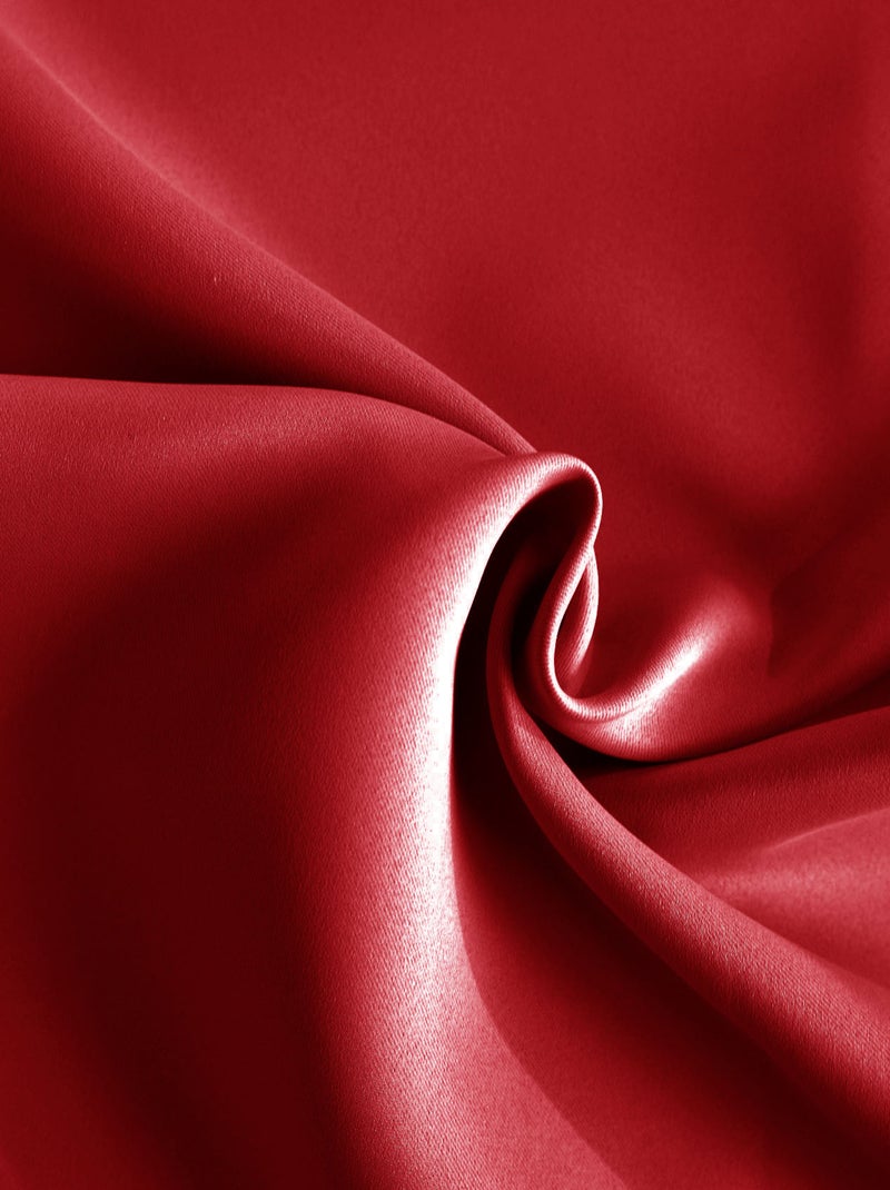 Cortina opaca retardante de fogo m1 Vermelho - Kiabi
