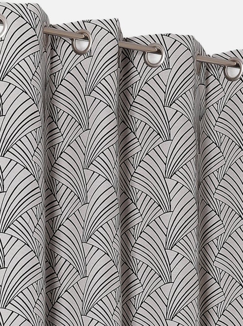 Cortina para estofos com estampado art déco - Kiabi