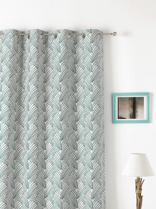 Cortina para estofos com estampado art déco - Kiabi