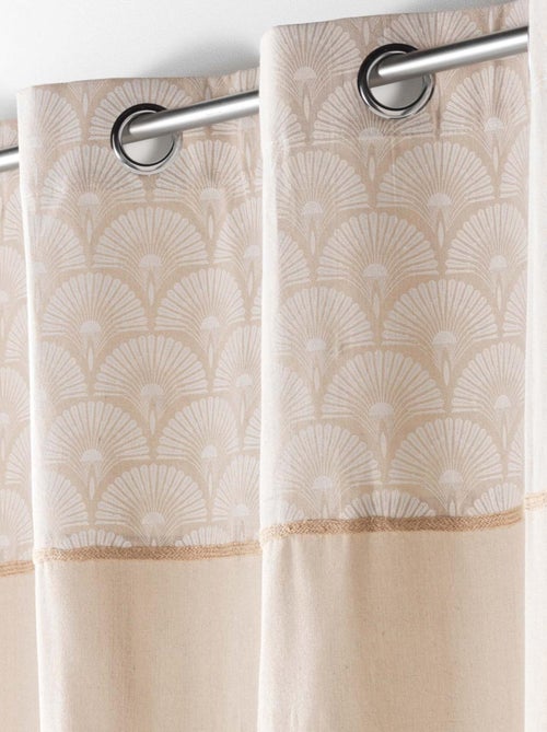 Cortina para estofos estampada - Kiabi Cortina para estofos estampada - Kiabi