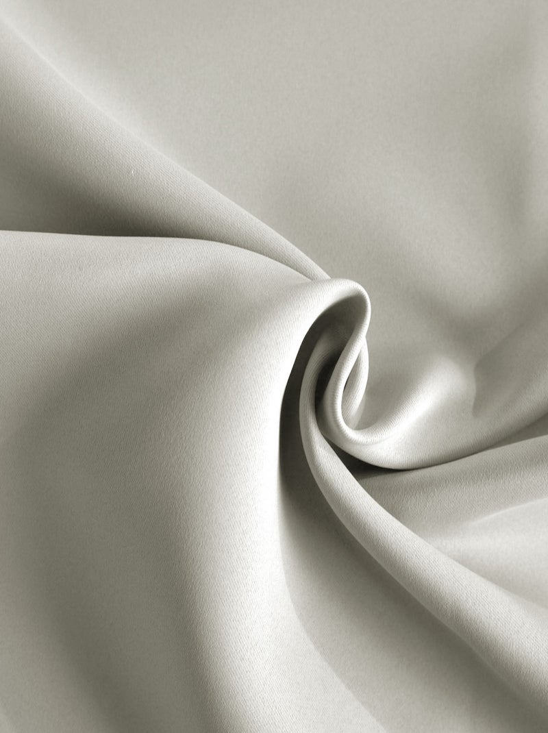 Cortina plissada blackout retardante de fogo m1 Branco sujo - Kiabi