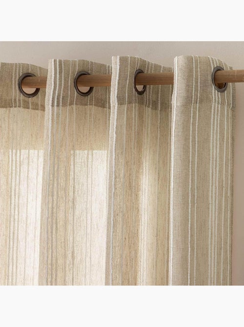 Cortina poliéster zaho douceur d'intérieur - Kiabi