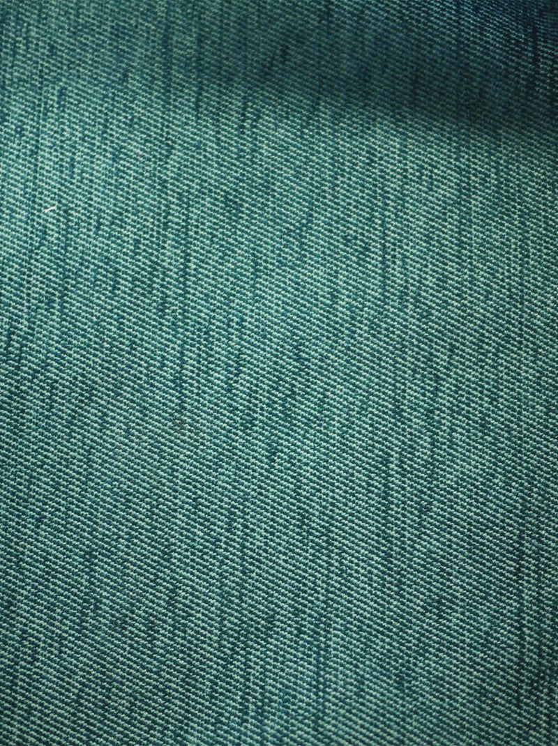 Cortina retardante de fogo m1 em veludo fiore Azul-petróleo - Kiabi
