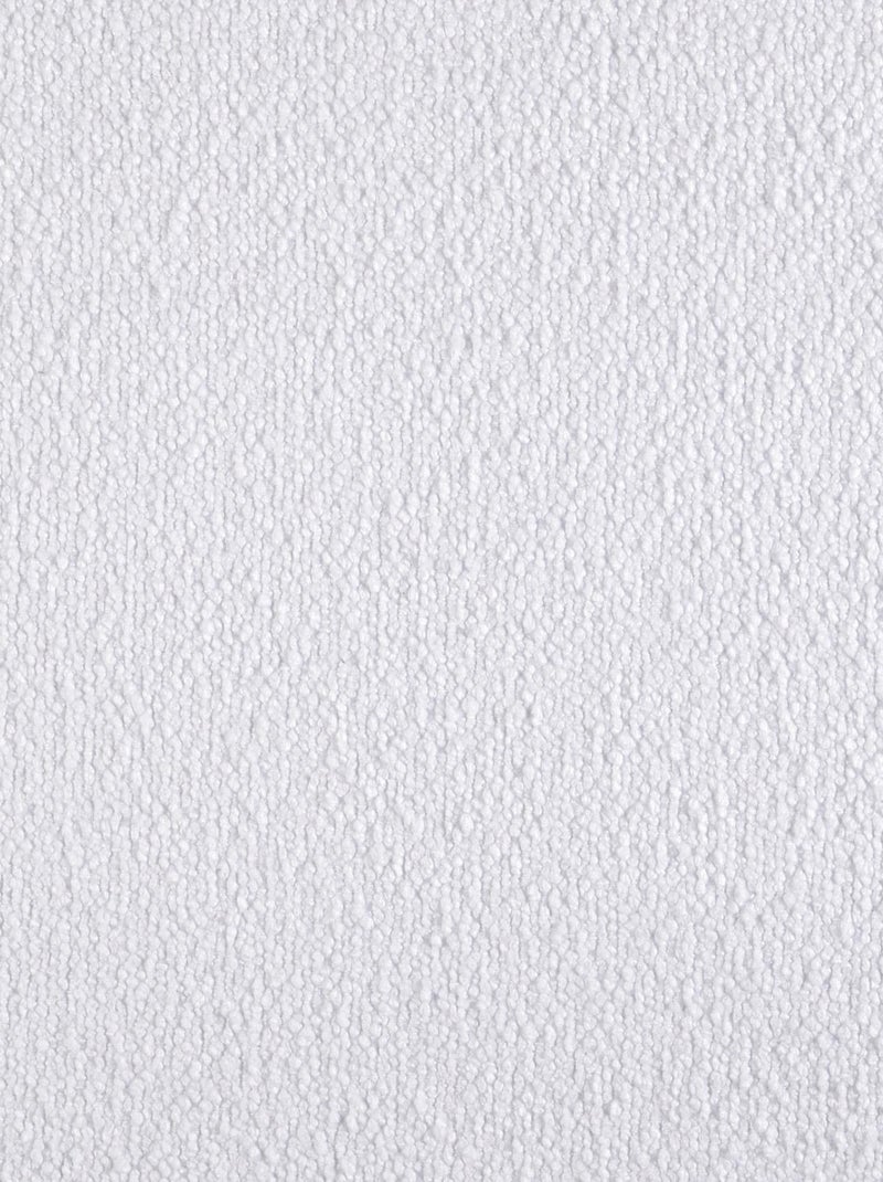 Cortina térmica com trança de efeito ondulante Branco - Kiabi