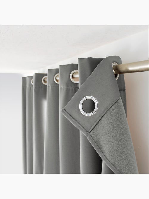 Cortina térmica em microfibra forrada - Kiabi