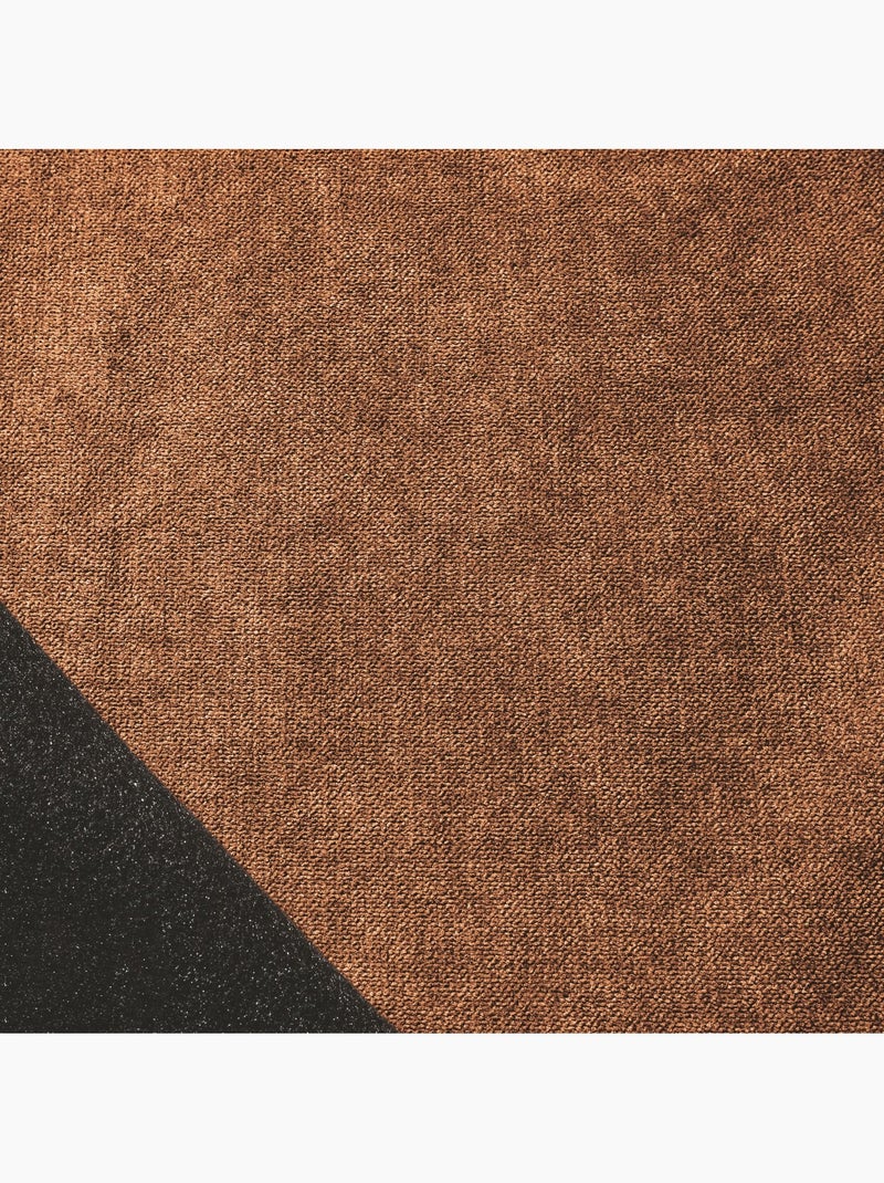 Cortina termo-acústica konfor semi-escurecida com tranças de babados Castanho-claro - Kiabi