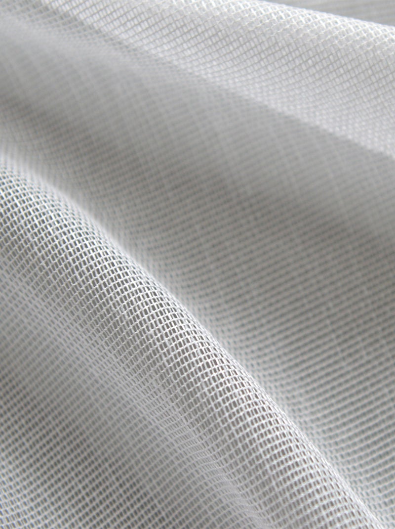 Cortina transparente beluga Branco - Kiabi