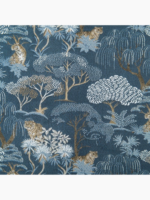 Cortinado jacquard opaco com motivo de tigre japonizante, elegante e exótico - Kiabi Cortinado jacquard opaco com motivo de tigre japonizante, elegante e exótico - Kiabi