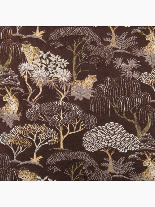Cortinado jacquard opaco com motivo de tigre japonizante, elegante e exótico - Kiabi Cortinado jacquard opaco com motivo de tigre japonizante, elegante e exótico - Kiabi