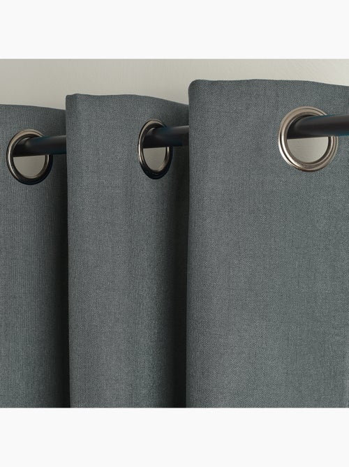 Cortinado térmico opaco com ilhós - Kiabi