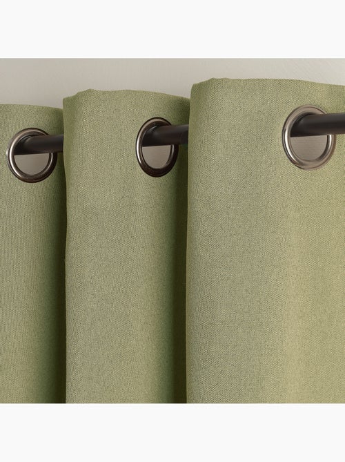 Cortinado térmico opaco com ilhós - Kiabi