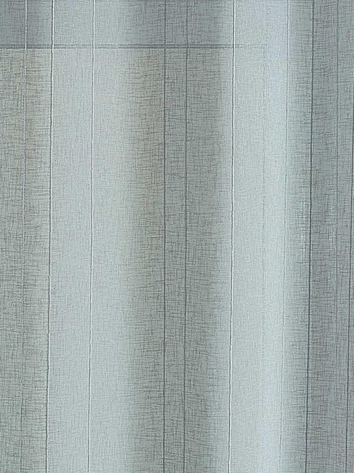 Cortinados lisos com riscas finas - Kiabi