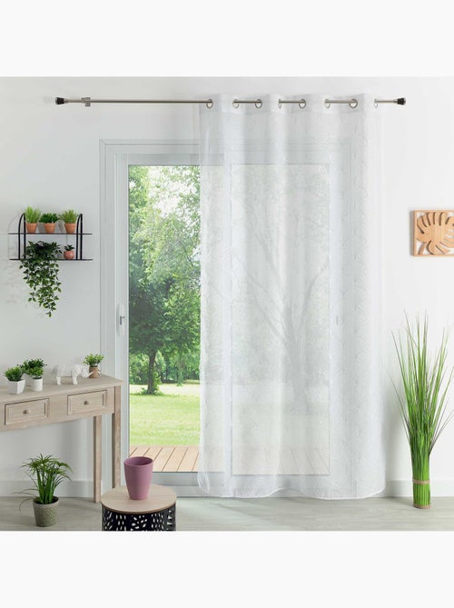 Cortinas bordadas art deco - Kiabi