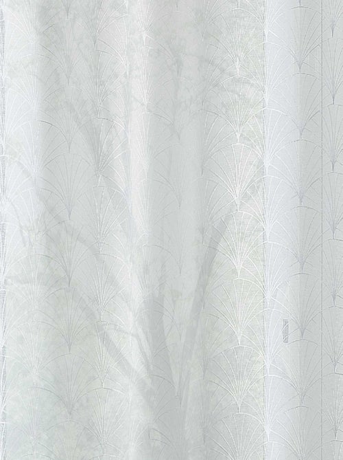 Cortinas bordadas art deco - Kiabi