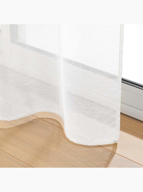 Cortinas brancas - Kiabi