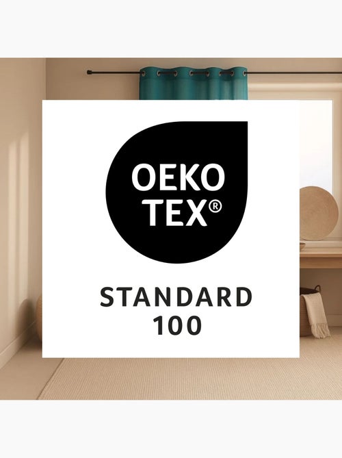 Cortinas com efeito linho - Kiabi