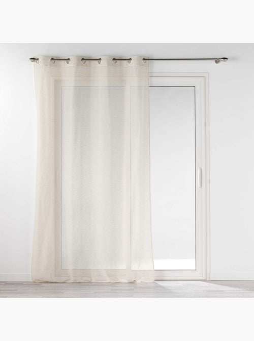 Cortinas com efeito linho - Kiabi