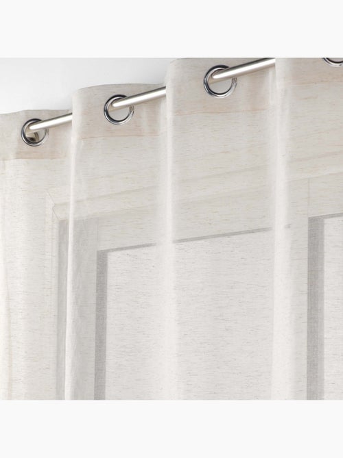 Cortinas com efeito linho - Kiabi