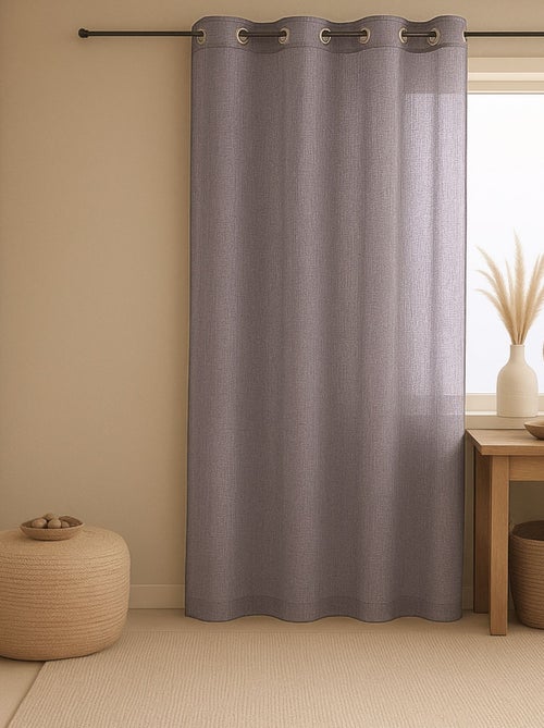 Cortinas com efeito linho - Kiabi