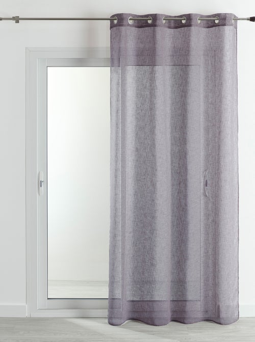 Cortinas com efeito linho - Kiabi