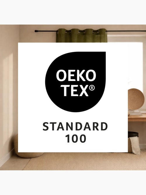 Cortinas com efeito linho - Kiabi