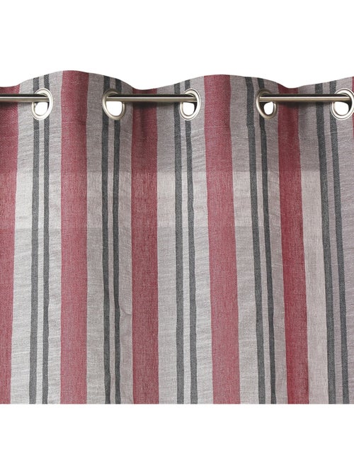 Cortinas com riscas verticais prontas a instalar - Kiabi