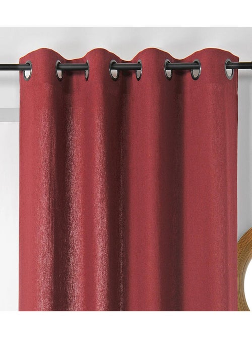Cortinas de algodão e cânhamo - Kiabi