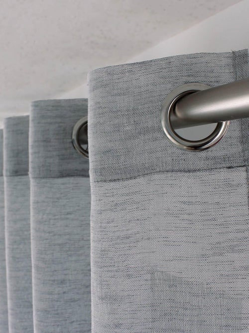 Cortinas de linho com aspeto de linho - Kiabi