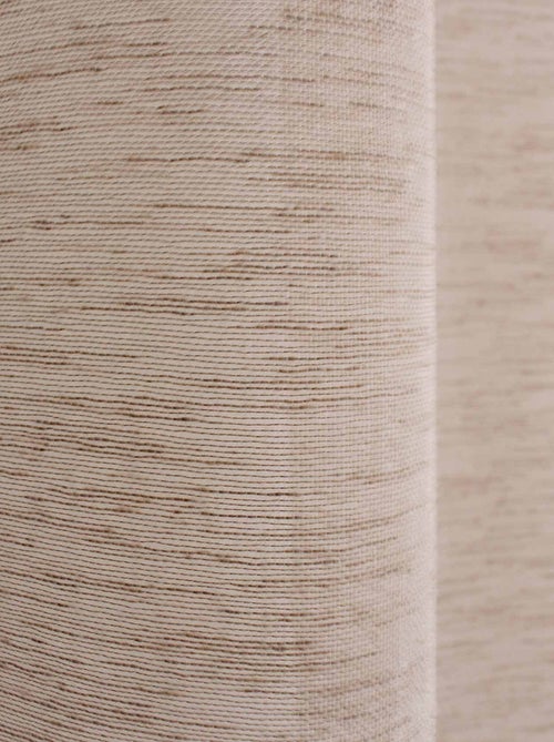 Cortinas de linho com aspeto de linho - Kiabi
