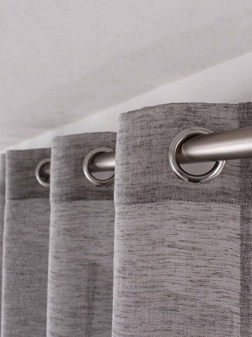 Cortinas de linho com aspeto de linho - Kiabi