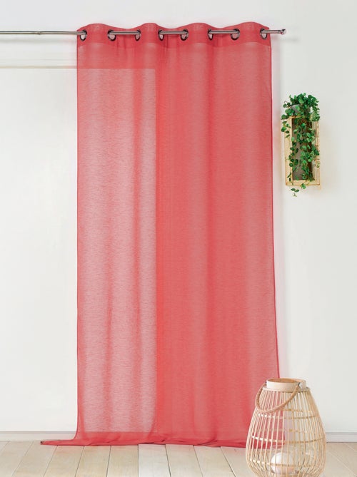 Cortinas lisas, com remoção de ar - Kiabi