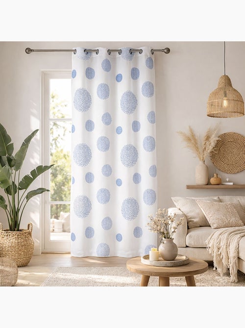 Cortinas redondas com impressão magnética - Kiabi Cortinas redondas com impressão magnética - Kiabi