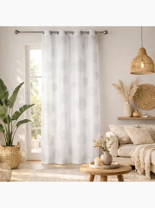 Cortinas redondas com impressão magnética - Kiabi Cortinas redondas com impressão magnética - Kiabi