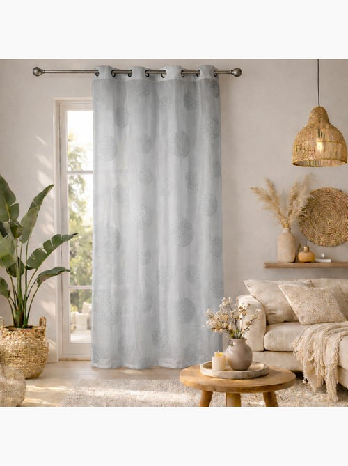 Cortinas redondas com impressão magnética - Kiabi Cortinas redondas com impressão magnética - Kiabi